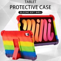 ราคา for iPad Mini 6 Tablet Case Kids Safe Shockproof Soft Silicon Cover for iPad Mini 1 2 3 4 5 Protective With Holder Stand Shell (23834803386)