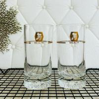 ราคา แก้ววิสกี้ NIKKA WHISKY BLACK มือสอง มีตำหนิ ทองลอก จากญี่ปุ่น (25720757254)