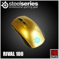 ราคา เม้าส์ MOUSE STEELSERIES RIVAL 100 (ALCHEMY GOLD) (317501061)