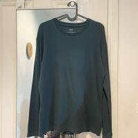 ราคา เสื้อแขนยาว ยูนิโคล่ UNIQLO สีเขียวเข้ม (42661076982)