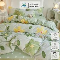 ราคา ชุดปลอกผ้านวม ปลอกหมอน ที่นอนลายดอกไม้ มีความสุข ฝ้าย โพลี โอตมะ เครื่องนอน แผ่นตกแต่งห้องสไตล์เกาหลีวินเทจ ทุกขนาด (44363514860)