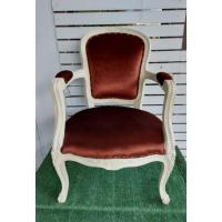 ราคา เก้าอี้ทานอาหารมีท้าวแขน โครงไม้สักลายดอกพิกุลจิ๋ว เบาะผ้ากำมะหยี่สีน้ำตาล เก้าอี้รับแขก เก้าอี้นั่งเล่น (12370375208)