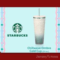 ราคา แก้วสตาร์บัคSummer Chillwave Ombre Cold Cup 24oz. ของจริงสวยมาก*ทัมเบลอร์สตาร์บัคส์พลาสติก+ถุงผ้า (28168170981)