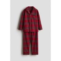 ราคา H&M(เอชแอนด์เอ็ม) ชุดนอนผ้าฟลีซคอตตอน Boys Cotton flannel pyjamas 1304220_1 (43575231176)