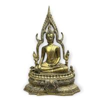 ราคา พระพุทธชินราช สีทองเก่า รุ่นสมโภชรัตนโกสินทร์ 200 ปี (หน้าตัก 5นิ้ว สูง30ซม.)ผู้ใดมีไว้บูชาเป็นสิริมงคลยิ่งนักมีเทวดาปกป (21810749375)
