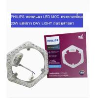 ราคา PHILIPS หลอดไฟ LED ทรงหกเหลี่ยม 20 วัตต์ (Day Light) เปลี่ยนแทนหลอดนีออนกลมได้เลย รุ่น Circular mod 20W (2765997290)