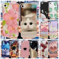 ราคา เคสโทรศัพท์ซิลิโคน TPU แบบนิ่ม พิมพ์ลายแมว และดอกไม้น่ารัก สําหรับ iPhone 4 4s 4 4s 3.5 นิ้ว (25970982504)