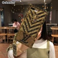 ราคา เคสโทรศัพท์รูปทรงสี่เหลี่ยมประดับเพชร bling สําหรับ iphone 14 13 11 pro max x xs xr xs max 8 7 6 s plus (3832015378)