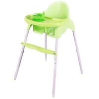 ราคา เก้าอี้กินข้าวเด็ก ปรับได้ 2 ระดับ สีเขียว (2771008642)