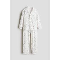 ราคา H&M(เอชแอนด์เอ็ม) ชุดนอนผ้ายืดทอลาย Girls Patterned jersey pyjamas 1189916_4 (42167017063)