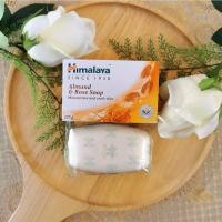 ราคา สบู่ผิวกาย เพื่อความชุ่มชื้น สกัดจากอัลมอนด์และกุหลาบเปอร์เซีย 125g/Himalaya Almond and Rose Soap (12754880464)