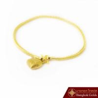 ราคา Bangkok Golds สร้อยข้อมือ คละลาย น้ำหนัก 1 สลึง ทองคำแท้ 96.5% *ทองเยาวราช (4237726257)