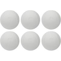 ราคา Mizuno Softball inside/outside rubber Japan Association Test Ball No. 1, white, 6 balls (40768992816)