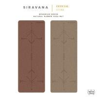 ราคา SIRAVANA เสื่อโยคะยางพารา รุ่น Bohemian Vegan Leather (ผิวMatte Coco) & Natural Rubber Yoga Mat 5mm (25894691839)