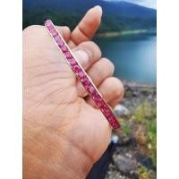 ราคา กำไลข้อมือทับทิมจันทบุรีแท้ (4092900743)