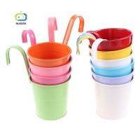 ราคา [maygood] โลหะเหล็กแขวนกระถางดอกไม้คอนเทนเนอร์บ้านระเบียง er Barrel {TH} (27254929326)