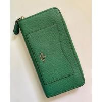 ราคา กระเป๋าสตางค์ซิปรอบ สีเขียว COACH (6616998364)