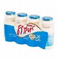 ราคา ดัชมิลล์ ดีไลท์ นมเปรี้ยวไขมัน 0% สูตรน้ำตาลน้อย 100 มล. แพ็ค10ขวด (25770515187)