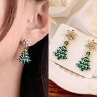 ราคา เข็มเงินมนุษย์หิมะคริสต์มาส สินค้าใหม่พร้อมสต็อก เข็มเงินแท้ 925 ต่างหูเกล็ดหิมะและต้นคริสต์มาส (27493302180)