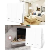 ราคา Zemismart Zigbee Neutral Light Switch,สวิตช์รีเลย์,1/2/3 gang/1gang 30A สําหรับเครื่องทําน้ําอุ่น/Air-Con,4Gang Wireles Switch,Homekit ผ่าน Matter M6 Hub,Tuya Hub ต้องการ (14398850313)