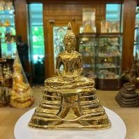 ราคา หลวงพ่อโสธร เนื้อทองเหลืองแท้ขัดเงา หน้าตัก 5 นิ้ว (29502297794)