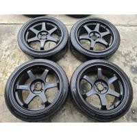 ราคา แม็กแต่ง TE37 ขอบ 17" 4/100กว้าง7.5 Off 40 ใส่เก๋ง 4 รูได้ทุกรุ่น (27139292622)