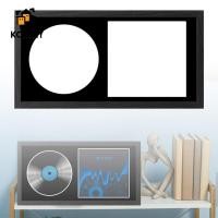 ราคา KOZEEY CD Frame Display Case ของขวัญป้องกันสําหรับติดผนัง Office Self Standing (55651354168)