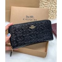 ราคา COACH ACCORDION ZIP WALLET IN SIGNATURE (9649422458)