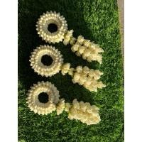 ราคา พวงมาลัยมะลิลา พวงมาลัยไหมพรม(มีกลิ่นหอม) (43974121817)