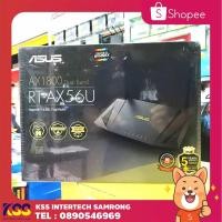 ราคา เราเตอร์ Asus RT-AX56U AX1800 Dual Band WiFi 6 (802.11ax) Router supporting MU-MIMO and OFDMA technology (4235834039)