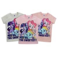 ราคา เสื้อยืดคอกลม เด็กเล็ก My Little Pony โพนี่ ลิขสิทธ์แท้ ผ้า Cotton ผสม Spandex เสื้อยืด คอกลม เสื้อคอกลม ชุดเด็กหญิง (12498008446)