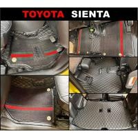 ราคา พรมปูพื้นรถยนต์ 7D TOYOTA SIENTA พรม7D เสริมใยดักฝุ่น เข้ารูป เต็มคัน (22323503434)