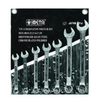 ราคา META ชุดประแจแหวนข้างปากตาย 7, 9, 11, 14 ตัวชุด เมต้า (27151165757)