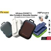 ราคา HiFuture Pocket S Mini Portable & Wearable Speaker ลำโพงบลูทูธพกพาไร้สาย 5W เปิดต่อเนื่อง 8 ชั่วโมง ของแท้ศูนย์ไทย (40176599825)