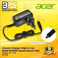 ราคา อะแดปเตอร์ชาร์จ USB ปากสี่เหลี่ยม Acer Iconia 12V - 1.5A ดั้งเดิม (41521153258)
