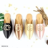 ราคา รองเท้าเปิดส้นสลิปเปอร์หัวแหลม (4817687377)