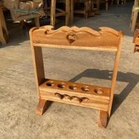 ราคา ที่เสียบร่ม ที่ใส่ไม้กวาดแบบตั้ง5ช่อง งานไม้สักทาสี (2934080612)