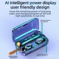 ราคา TWS Wireless bluetooth 5.0 headset Earphone Earbud หูฟังบลูทูธ สเตอริโอ หูฟังเล่นเกมส์ แยกเสียงซ้ายขวา รุ่น F9 ybl9 (6797761751)