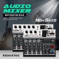 ราคา NEW BAXS มิกเซอร์มืออาชีพ K500/K700 สามารถเชื่อมต่อกับ 5/7 channel built -in bluetooth 7 -segment Balance 99DSP (24508722564)
