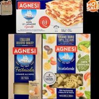 ราคา ของแท้ Agnesi Lasagne , Festaiola Lasagne, Bronzo Insalatonde พาสต้าแบบแผ่น ลาซานญ่า อิตาเลียโน อิตาเลี่ยน ข้าวสาลีดูรัม (24335729619)