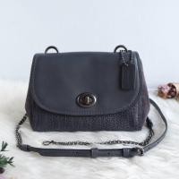 ราคา Coach F22349 Faye crossbody สี midnight อะไหล่ดำ (5507646097)
