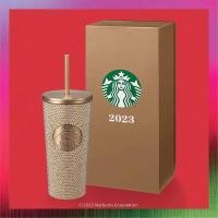 ราคา แก้วStarbucks Bling Rhinestones Cold cup ขนาด16oz (18695174922)