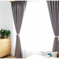 ราคา ผ้าม่านหน้าต่างแบบห่วงตาไก่ กันUV (2131000694)