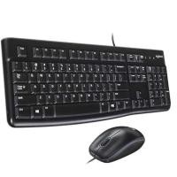 ราคา LCMNCLL คีย์บอร์ดและเมาส์ Logitech Desktop Combo - MK120 (44167864016)