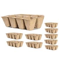 ราคา ถาดเพาะกล้า ถาดเพาะกระดาษ 8 หลุม ถาดเพาะต้นกล้า (2917216881)