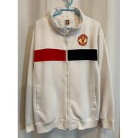 ราคา เสื้อวอร์มสีขาวทีมแมนยูอก44-46ยาว27 (29651552601)