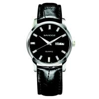 ราคา Sandoz นาฬิกา สายหนัง สีดำ SD89436SS04 (2801889441)