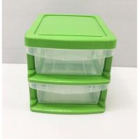 ราคา ลิ้นชักมินิ 712-2 ชั้น Cook ware (คละสี) (22251920297)