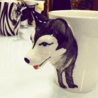 ราคา แก้วมัคเซรามิค 3D #ลายหมาไซบีเรียน (81417013)