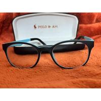 ราคา POLO & Art แท้มือสอง PL-451AD 50-19-138 เลนส์สายตาสั้น กรอบสีทูโทน ดำฟ้า (26913577055)
